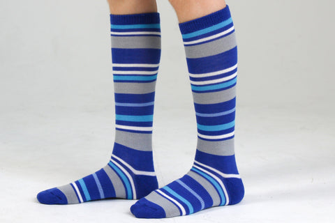 Kids' Blue Skies Merino Wool Boot Socks Woven Pear