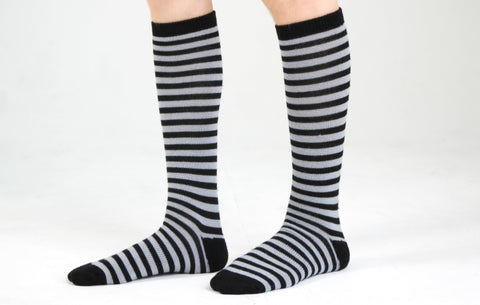 Kids' Rain Cloud Merino Wool Boot Socks Woven Pear