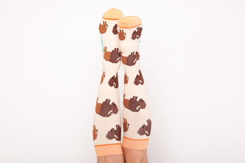 Bison Compression Socks Compression Socks Woven Pear