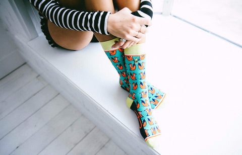Foxy Lady - Woven Pear