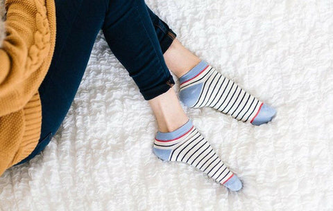 French Stripe - Woven Pear