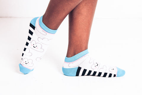 Happy Clouds - Woven Pear