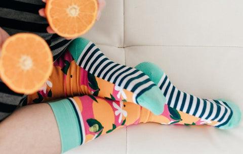 Orange You Glad - Woven Pear