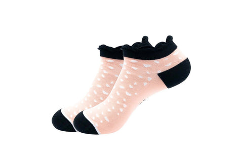 Rock On Ankle Sock Woven Pear