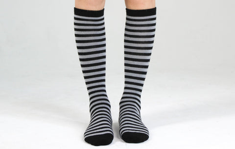 Kids' Rain Cloud Merino Wool Boot Socks Woven Pear 