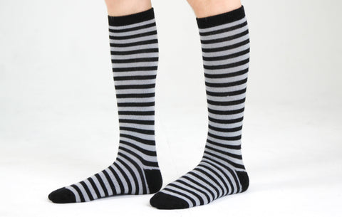 Kids' Rain Cloud Merino Wool Boot Socks Woven Pear 