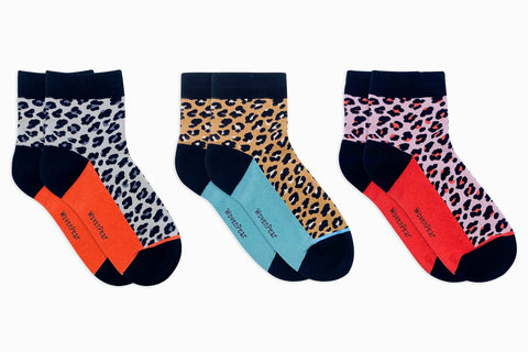 Leopard Set - Mini-Crew - Woven Pear 